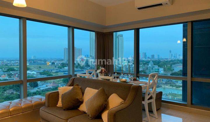 DISEWAKAN LA RIZ MANSION MEWAH FULL FURNISH VIEW LEBAR BOULEVARD 1