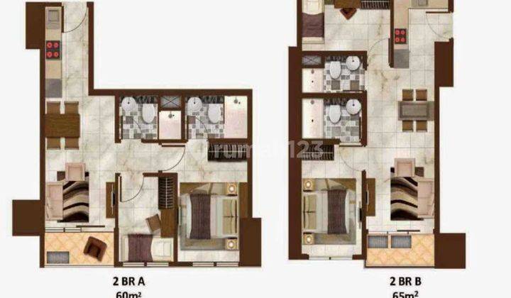 CEPAT!! MURAH!! BU!! APARTMENT SEDAYU CITY BRANDNEW DIBAWAH HARGA PASAR!! 1