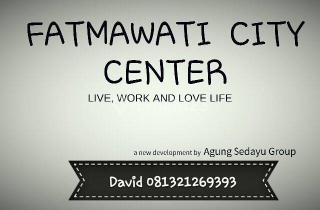 Fatmawati City Center by Agung Sedayu Group 1BR dekat Citos 2