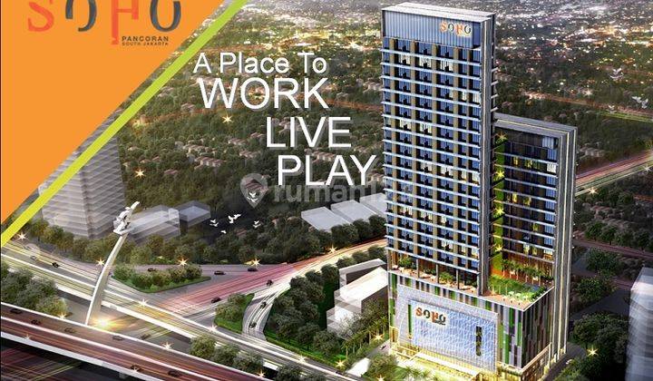 1 unit Apartment SOHO konsep usaha &amp; hunian, bisa resmi domisili 2