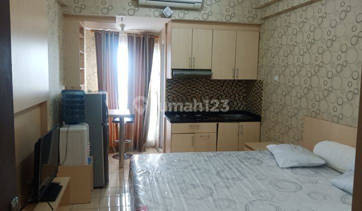 Apartemen Puri Park View Tower E studio lt 20 full furnish hdp pool BU 1