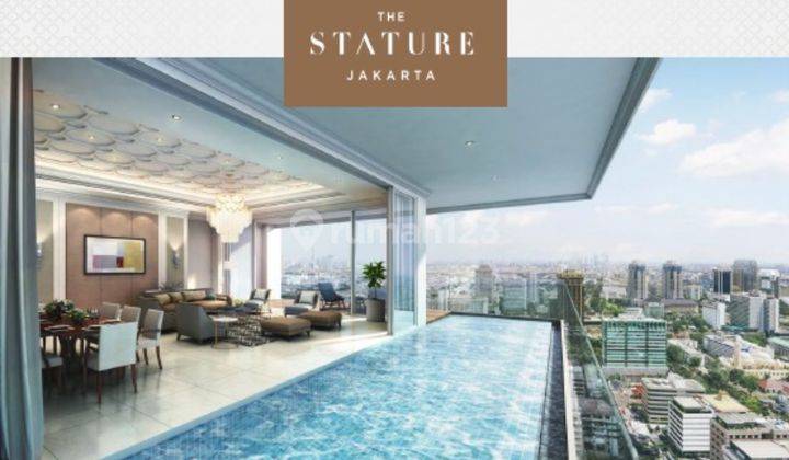 Apartemen 4 Kamar Sky Pool di The Stature, Menteng Jakarta Pusat 2