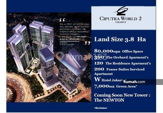 Apartemen 1 Kamar Modern di The Newton 2 Ciputra World 2 Jakarta  2