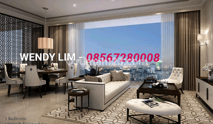 APARTEMEN ANANDAMAYA RESIDENCES I/3BR/286sqm, Rp. 19M 2