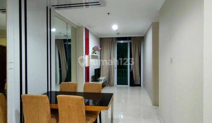 Apartemen Ambassador 2, 2BR luas 80m2, unit bagus, view pool. 1