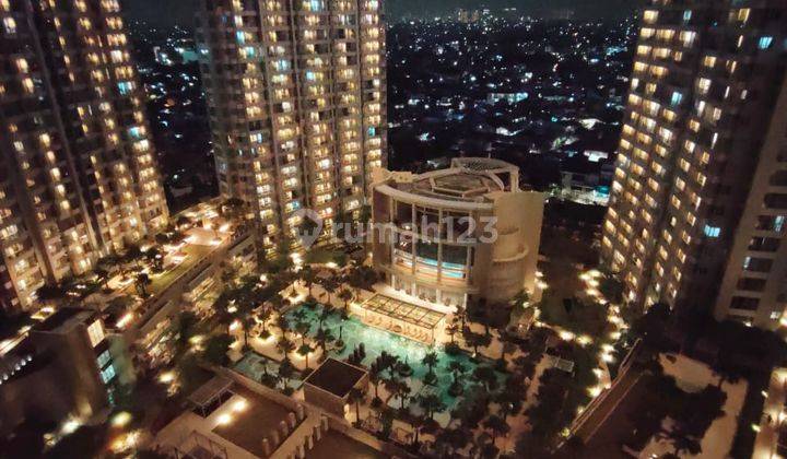 Apartemen Taman Anggrek Residences Condominium 2+1 bedroom semi furnished baru siap huni di jakarta barat CC 1