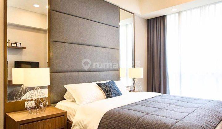 APARTEMEN ANANDAMAYA RESIDENCES DELUXE FURNISHED UNBLOCK VIEW 1