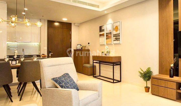 APARTEMEN ANANDAMAYA RESIDENCES DELUXE FURNISHED UNBLOCK VIEW 2