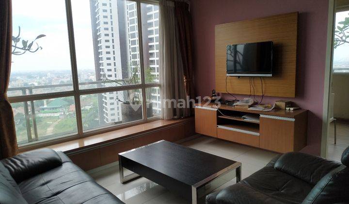 Jarang ada!! Unit Teras! Apartemen 1Park Residence siap Huni Furnish 2BR Teras Luas 117sqm Gandaria, Senayan Kebayoran Baru Jakarta Selatan 2