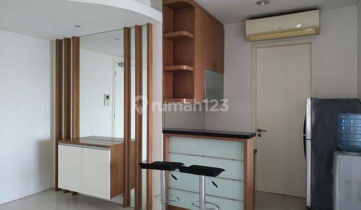 Jarang ada!! Unit Teras! Apartemen 1Park Residence siap Huni Furnish 2BR Teras Luas 117sqm Gandaria, Senayan Kebayoran Baru Jakarta Selatan