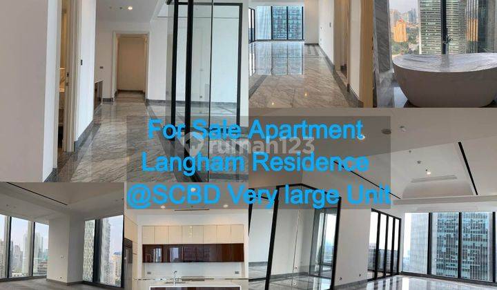 Apartment Langham Residence @SCBD Very large Unit Brand New 1