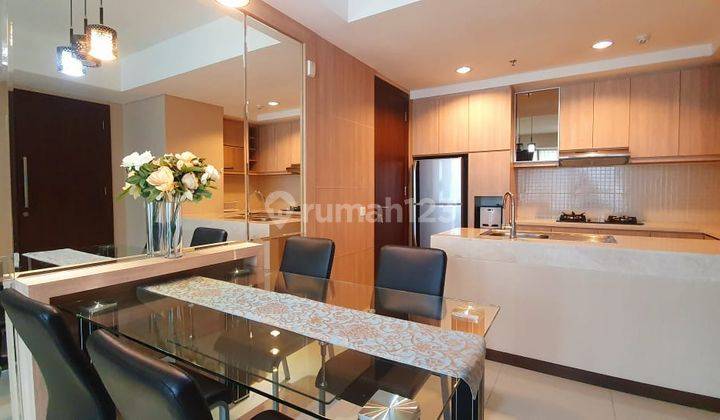 Dijual Apartemen St Moritz 2br, Semi Furnished, Puri Indah, Jakarta Barat 1