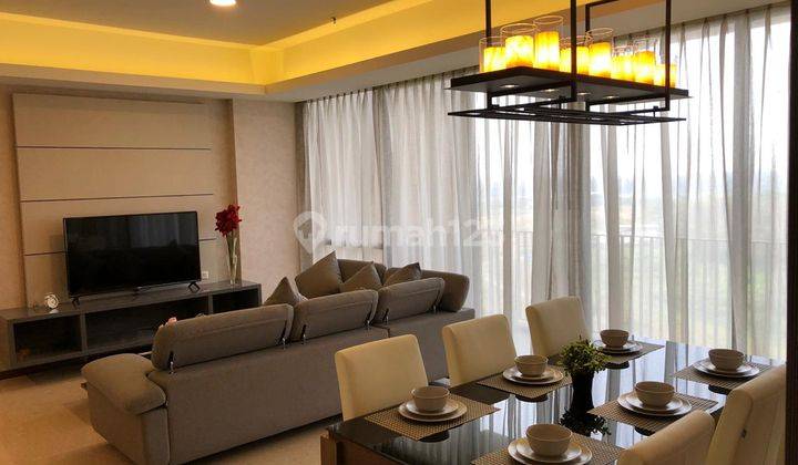 Disewakan apartemen Marigold, mewah banget, 3 BR, view botanical garden, navapark, bsd 2