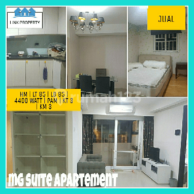 Mg suite apartemen tengah kota .3 bed room, luas dan siap pakai ...balkon luas 1