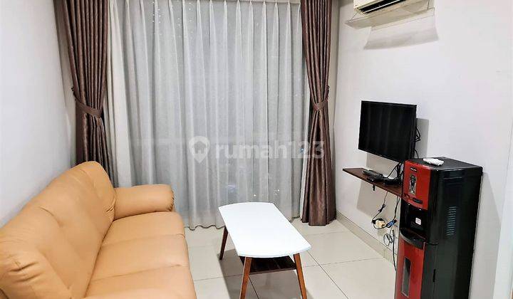 APARTEMEN THE MANSION @ GOLF KEMAYORAN UNIT HUK, 2 BR, FURNISHED STRATEGIS DI KEMAYORAN 1