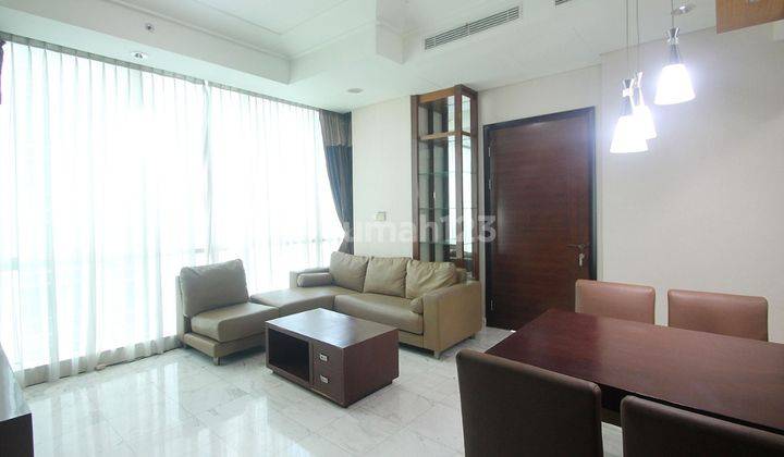 Apartemen The Peak 2 BR size 86 m2 Full Furnished Sudirman Jakarta Selatan 1