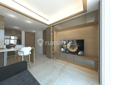 Apartemen Gold Coast 1 BR lantai rendah di PIK, Jakarta Utara 2