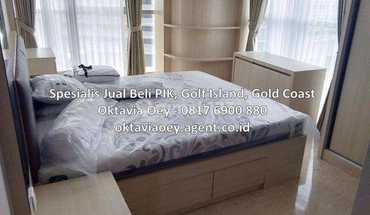 Apartemen Gold Coast 3BR, Brand New, Furnished, Siap Huni, Pantai Indah Kapuk 1