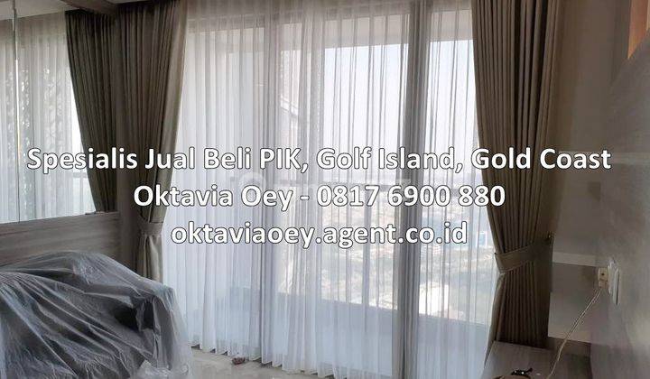 Apartemen Gold Coast 3BR, Brand New, Furnished, Siap Huni, Pantai Indah Kapuk 2