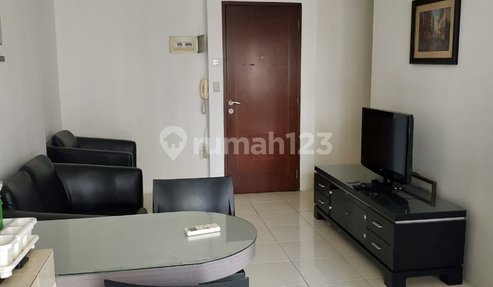 Murah Apartemen Mediterania Garden Residence 2 2BR (42 m2) Full Furnished, Only 50 Juta/Tahun, Tanjung Duren, Jakarta Barat 2