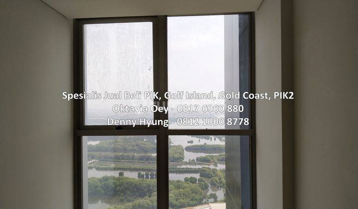 Apartemen Gold Coast PIK 1BR1m2, Sea View, siap Huni, Ada Lot Parkir 2