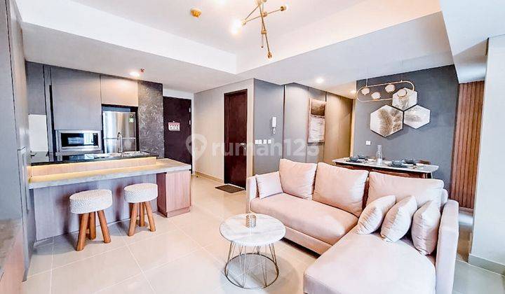 APARTEMEN ORANGE COUNTY BAGUS FULL FURNISH LIPPO CIKARANG TOWER PASADENA 1