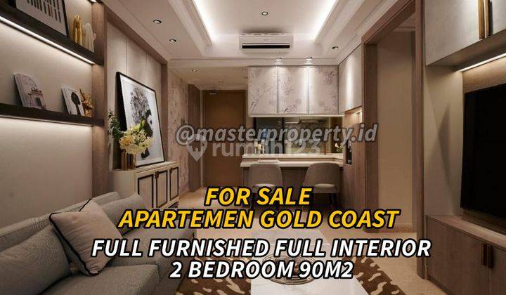 Apartemen Gold Coast PIK 2 BR Full Furnished Interior 1