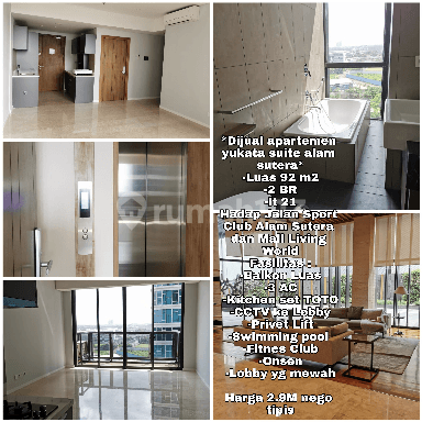 di  apartemen yukata suite alam sutera 2