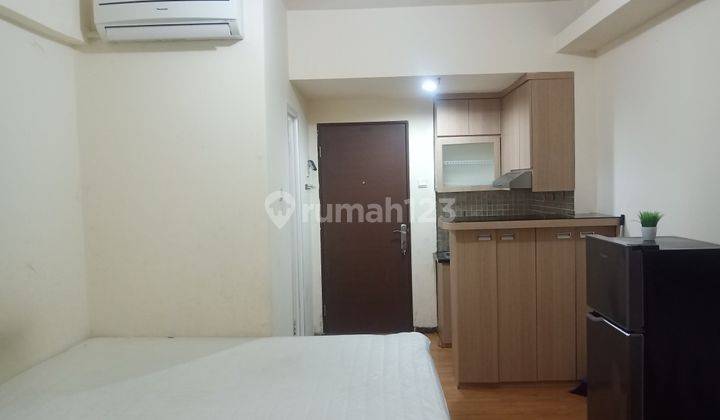 Apartemen Puri Park View Tower A studio lt 16 ukuran 25m2 furnish hdp pool BU murah 2