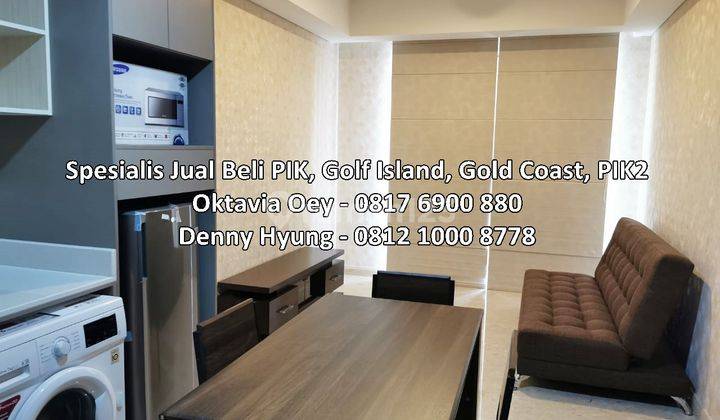 Apartemen Gold Coast PIK 1BR, Sea View, Ada Lot Parkir, Bagus 1