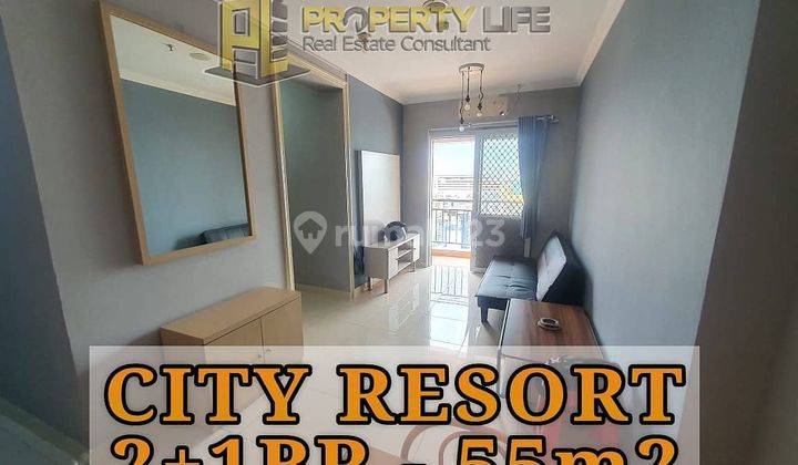 Apartemen City Resort Lantai Tengah Furnished Sudah Renov 1