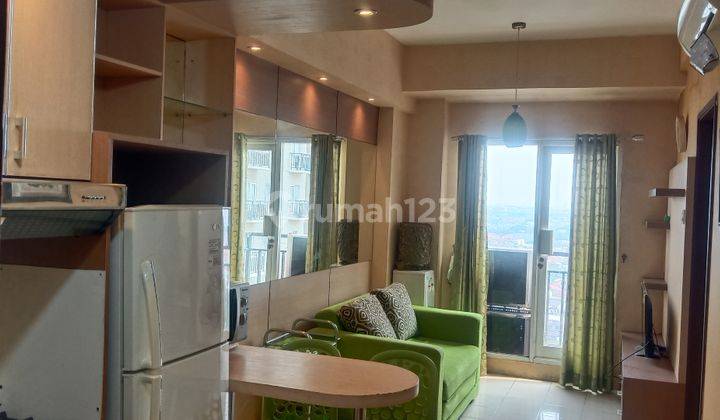 Apartemen Puri Park View Tower A 2BR lt 19 full furnish siap huni hdp pool anak BU murah 1