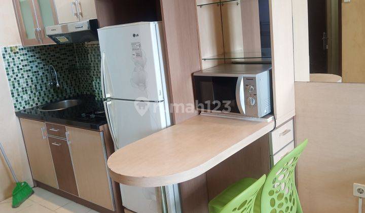 Apartemen Puri Park View Tower A 2BR lt 19 full furnish siap huni hdp pool anak BU murah 2