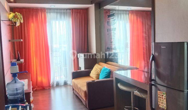 Apartemen Puri Park View Tower A 1BR lt 17 hdp city/timur full furnish siap huni murah 1