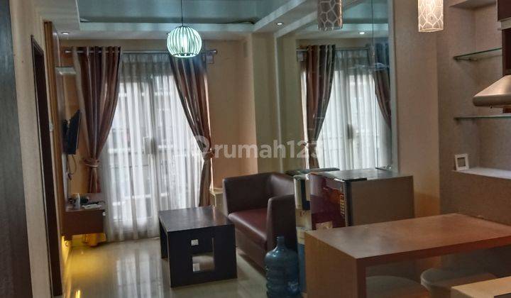 Apartemen Puri Park View Tower B 2BR lt 18 hdp pool/utara full furnish BU murah 1