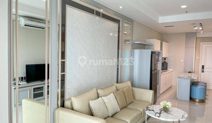 Apartemen Grand Madison 2BR Full Furnished Lantai Sedang 1