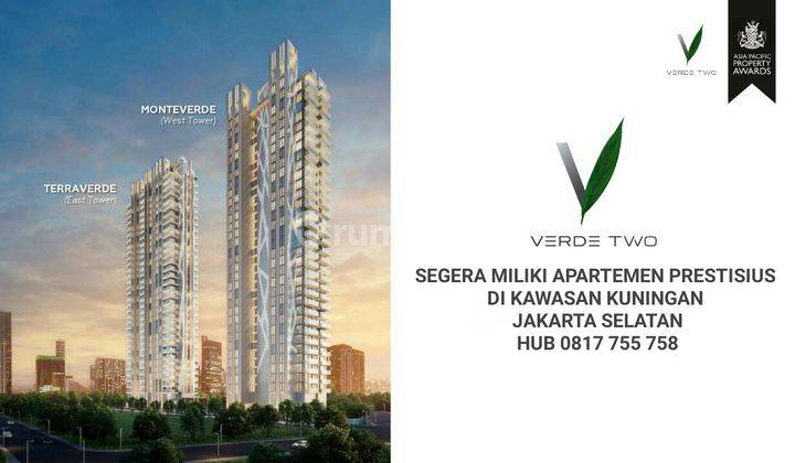 SEGERA MILIKI APARTEMEN VERDE TWO HUNIAN BERKELAS DAN NYAMAN DI KUNINGAN JAKARTA SELATAN 1