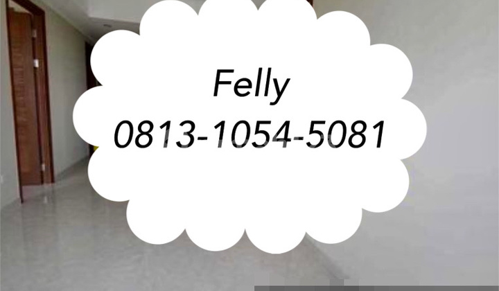 Apartemen Taman Anggrek Residences Type 2BR+1 (99 m2) Semi Furnish, 99 Juta/Tahun, Taman Anggrek, Jakarta Barat