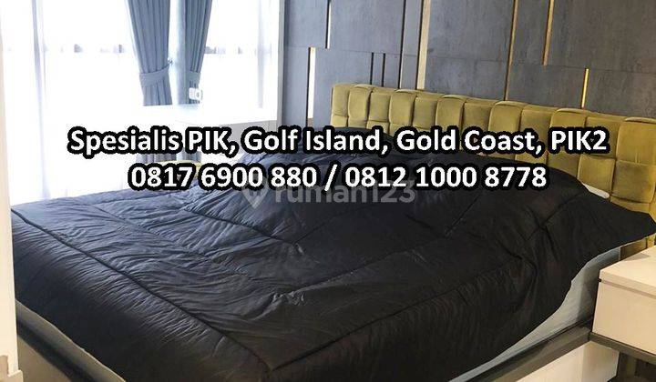 Apartemen Gold Coast PIK 1BR, Furnished, Mewah, Sea View 1