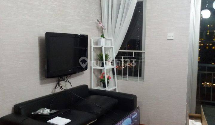 Apartemen Sudirman Park 1 BR, 1 BA, fully furnished, city view, harga murah. 2