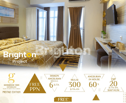 APARTMENT GUNAWANGSA TIDAR PRESTIGE 1BR FULL FURNISH 1