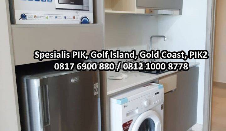 Apartemen Gold Coast PIK Studio, 28m2, Sea View, Semi Furnished 1