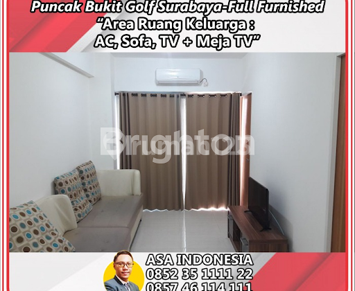 Apartment PBG (Puncak Bukit Golf) Surabaya 2BR Full Furnished Termurah 2