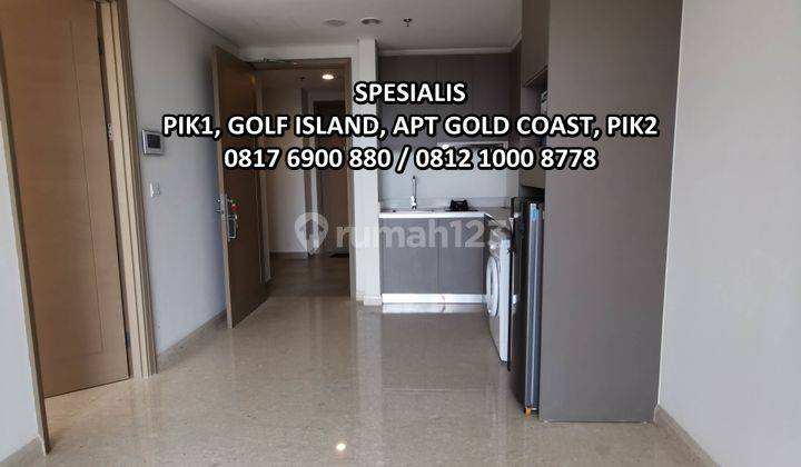 Termurah! Apartemen Gold Coast PIK 1BR,  Semi Furnished 2