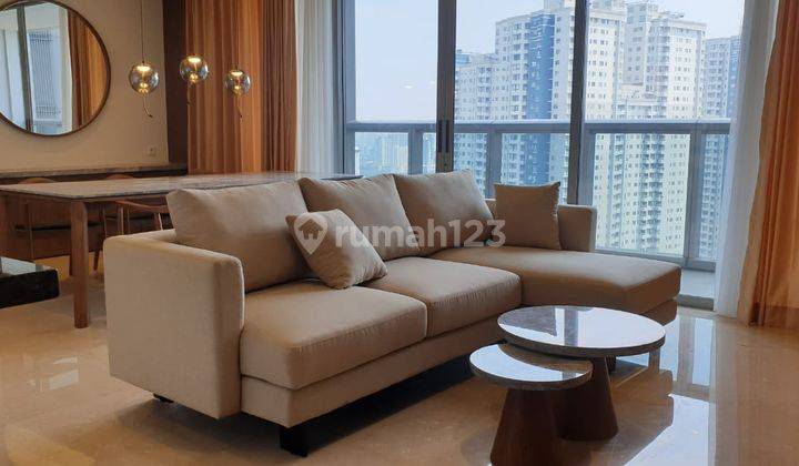 Apartment Anandamaya Karet Tengsin Jakpus 3BR, FF Brand New (Mar) 1