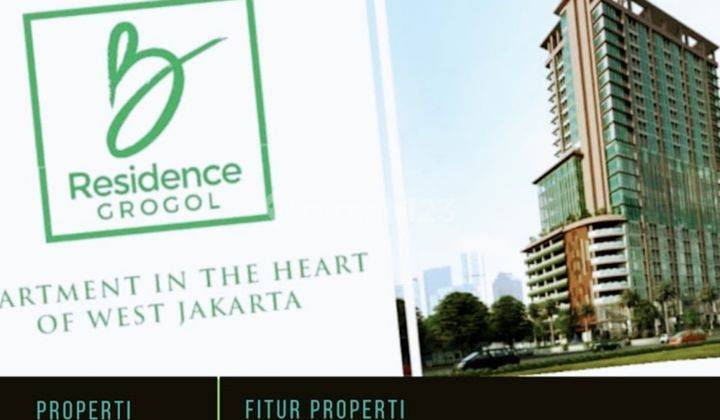 Dijual Apartemen B rrsidence , grogol Jakarta Barat 2