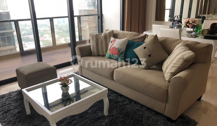 FOR RENT 2 BR FURNISHED APARTMENT @DISTRICT 8, South Jakarta