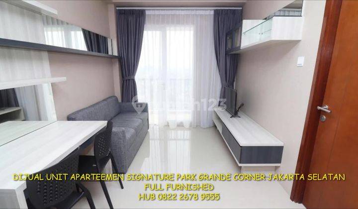 DIJUAL Unit Apartement Signature Park Grande  Corner Jl MT Haryono Jaksel 1