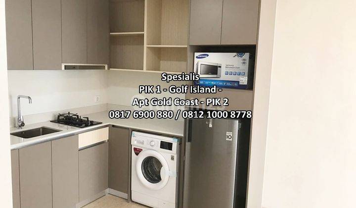 Apartemen Gold Coast PIK 1BR, Semi Furnished, Siap Huni 2