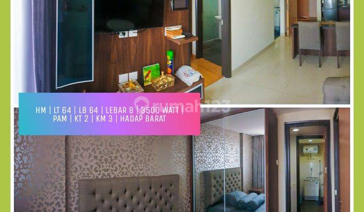 HOT DEAL !! JUAL 2 BED ROOM  TERMURAH di MG SUITE !!.Pasaran 1.2M !, FULLY FURNISH,UNIT BAGUS ,SIAP HUNI !! 2